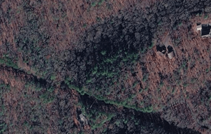GPS coordinates photo of land