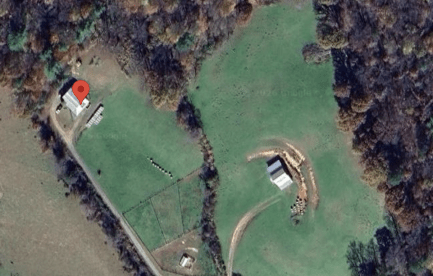 aerial photo from google