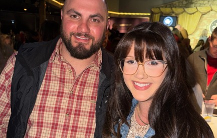 My husband Dylan and myself- date night-2026