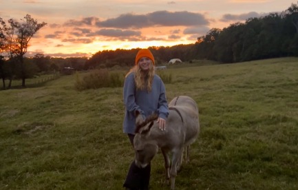 On my great uncles and grandmas cow farm, where I spent most of my childhood playing, hunting, fishing, and helping on.