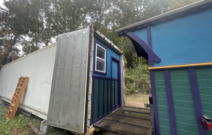 Mobile Mushoom Farm Infrastructure