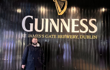 I like to travel when possible, one of my favorite trips, Ireland. 