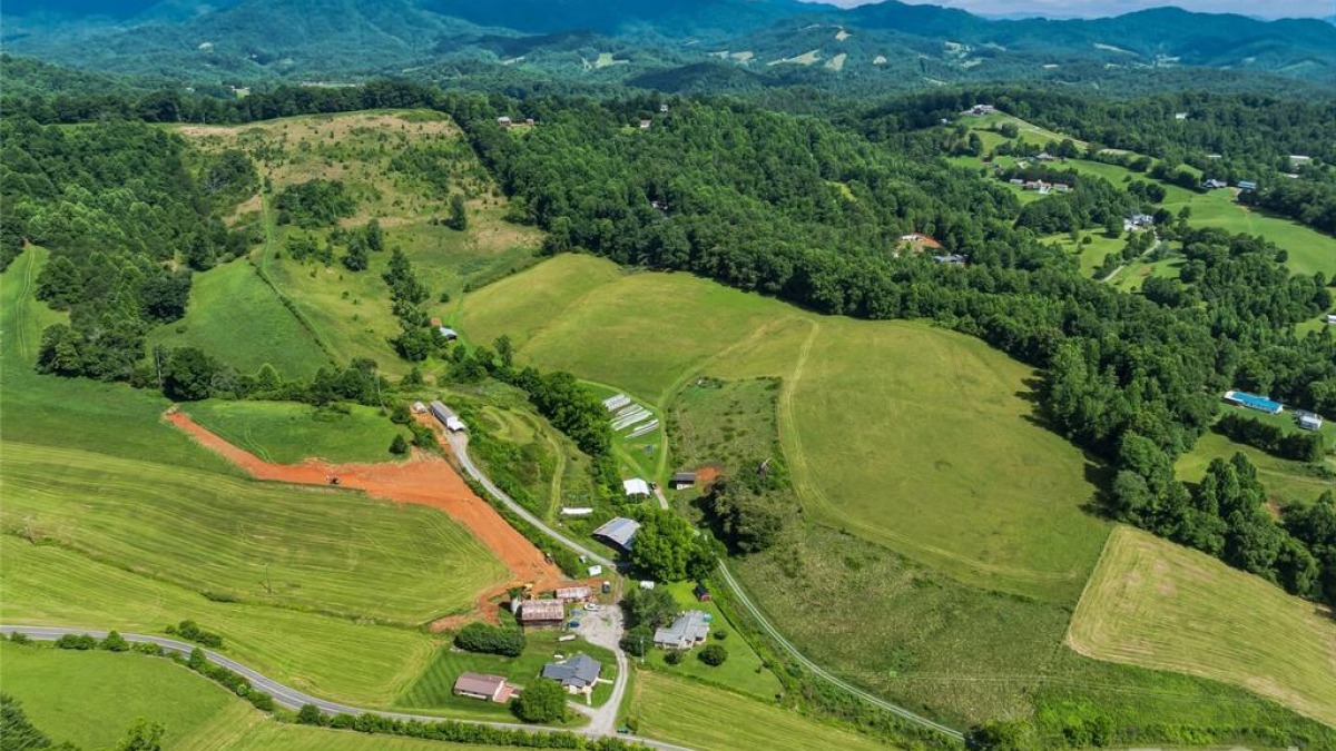 Rolling fields and pasture