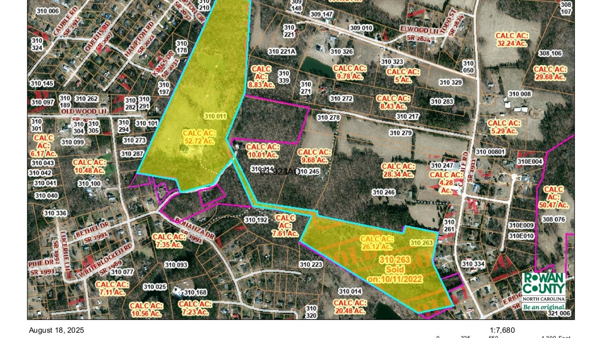 GIS Map of farm