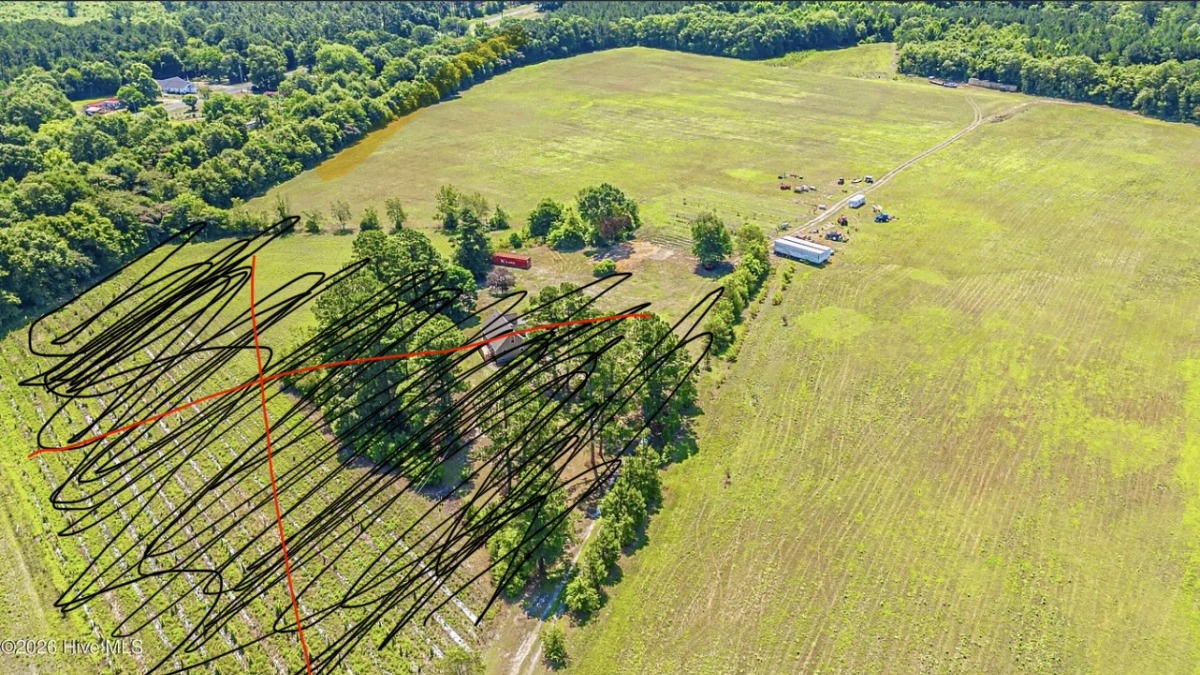Open cleared flat land not marked off
