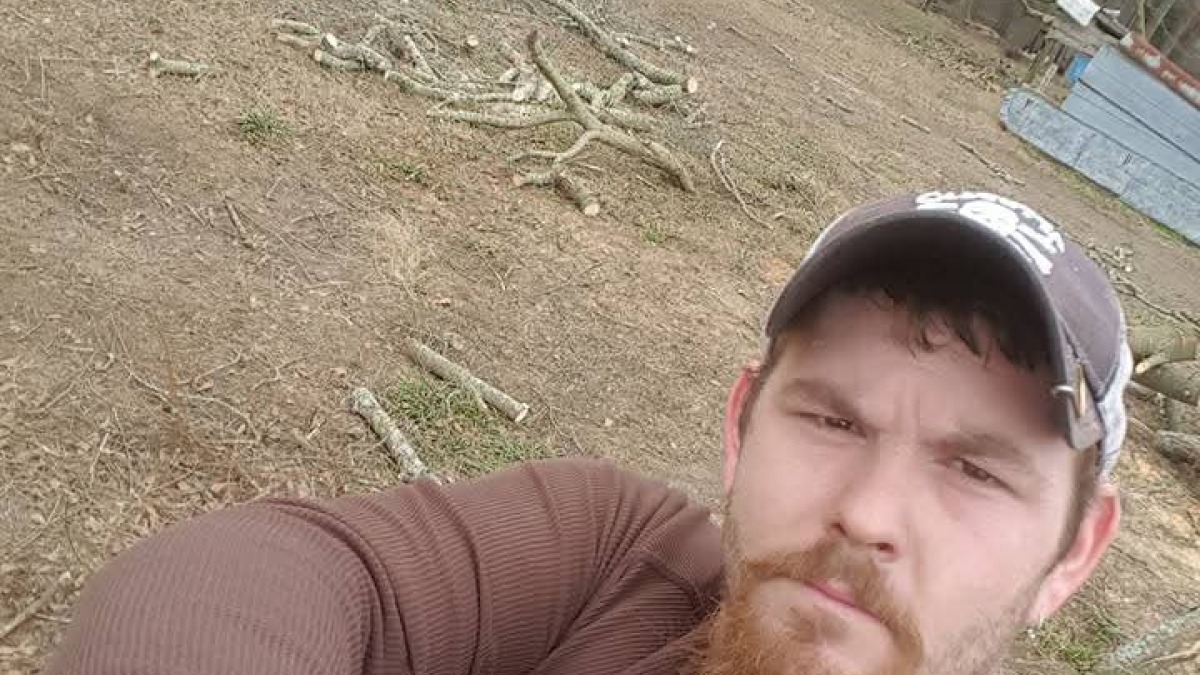 ME and my grandfather out in one of goat pastures