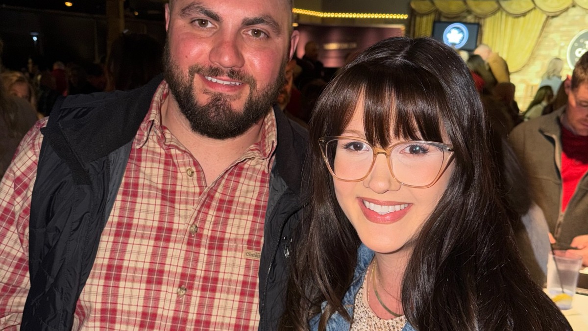 My husband Dylan and myself- date night-2026