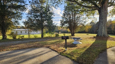 Farm view from garage 