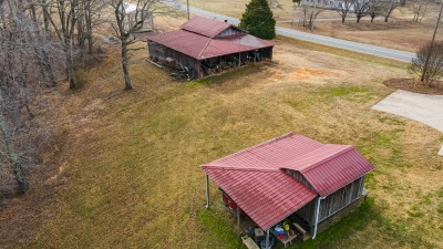 View of existing barn