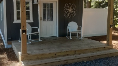 Airbnb porch
