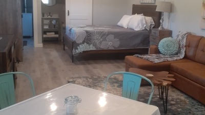 Airbnb living area