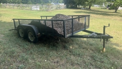 Compost & mulch trailer.
