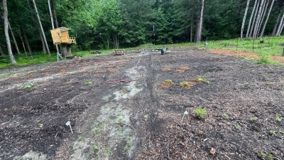 Tillable land. It is a mess now but this is the ideal look of it.