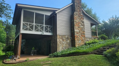 North facing view of house