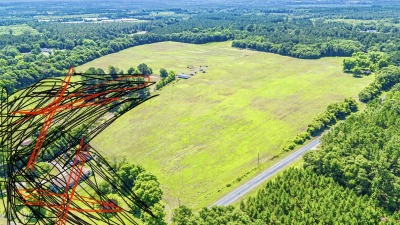 Open cleared flat land not marked off