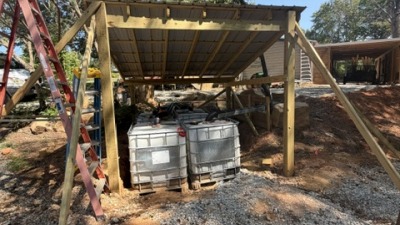 another shot of the 4 water containers.  