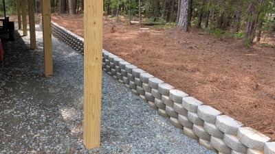 2025 Retaining wall