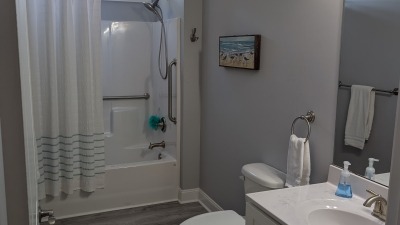 Owner home front hall bathroom