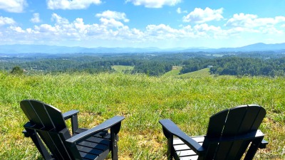 View from upper pasture