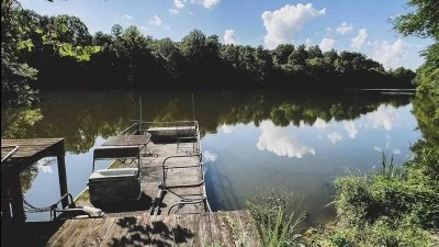 Rear pond