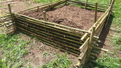 Beginings of home potato hill