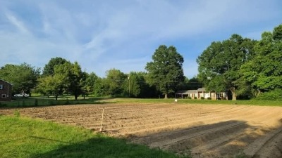 Newly tilled lot