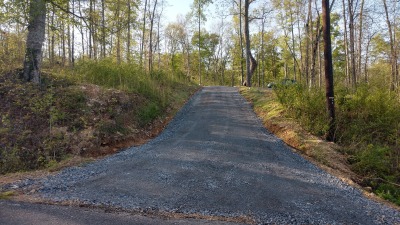 Driveway installation project