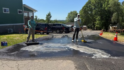 We own a pressure washing business and are no strangers to hard work, or working together