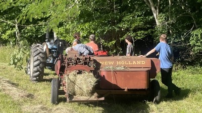 Old but good baler