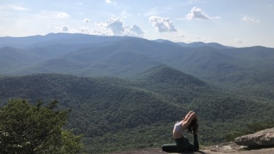 Opening my heart to the wisdom of the mountains