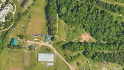 Arial phot of current farm