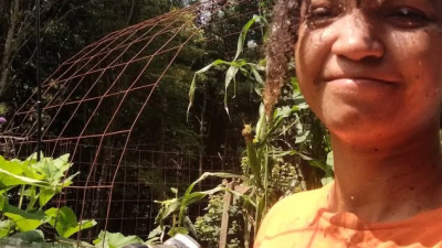 Just working hard on a neighbors barn. 