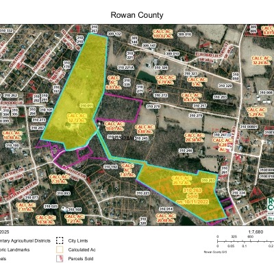 GIS Map of farm