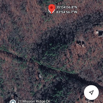 GPS coordinates photo of land