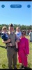 A photo of my family and I at my army graduation 