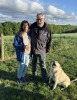 Our family on a recent trip to Tina's previous farm in Central Massachusetts. Lilac Ridge 